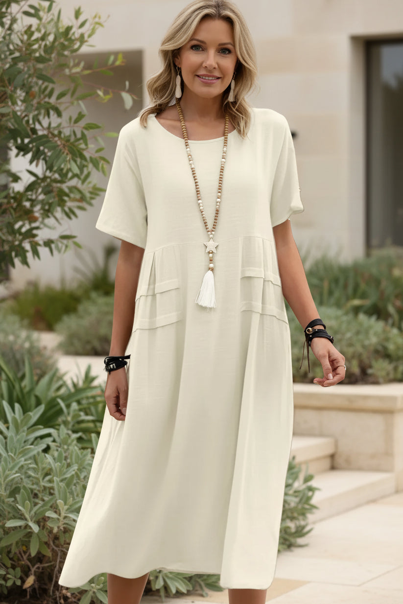 CHLOE - DRESS WITH TUMMY-COMFORT DESIGN