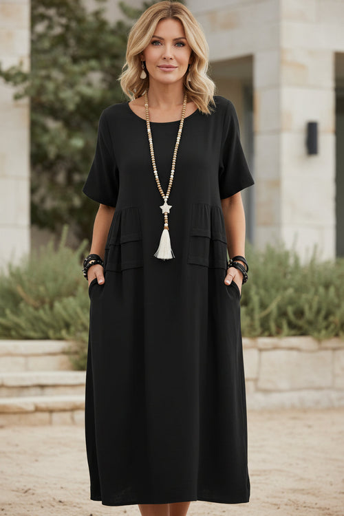 CHLOE - DRESS WITH TUMMY-COMFORT DESIGN