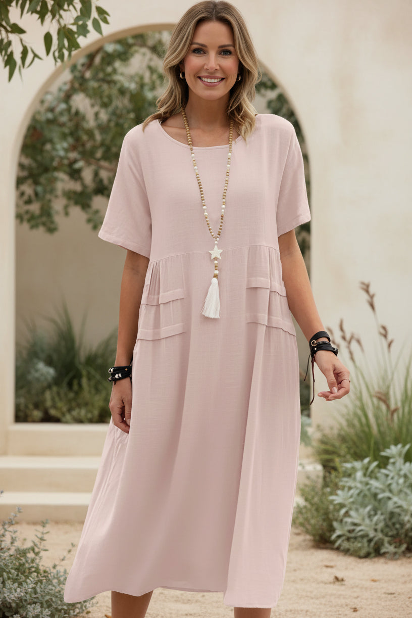 CHLOE - DRESS WITH TUMMY-COMFORT DESIGN