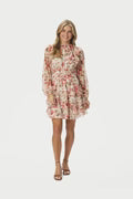 Vintage Dress with Floral Print