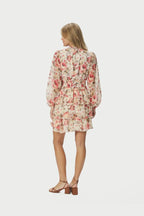 Vintage Dress with Floral Print