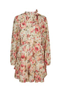 Vintage Dress with Floral Print