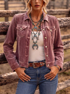 Dianne | Boho Vintage-Inspired Velvet Jacket