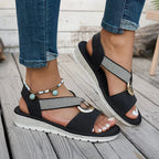 Zoe | Elegant sandals with adjustable support