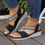Zoe | Elegant sandals with adjustable support