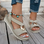 Zoe | Elegant sandals with adjustable support