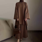 OPHELIE™ - Stylish Pleated Two-Piece Ensemble
