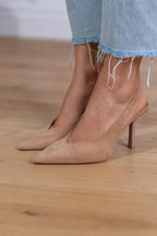 Malena | Low Heels in Beige