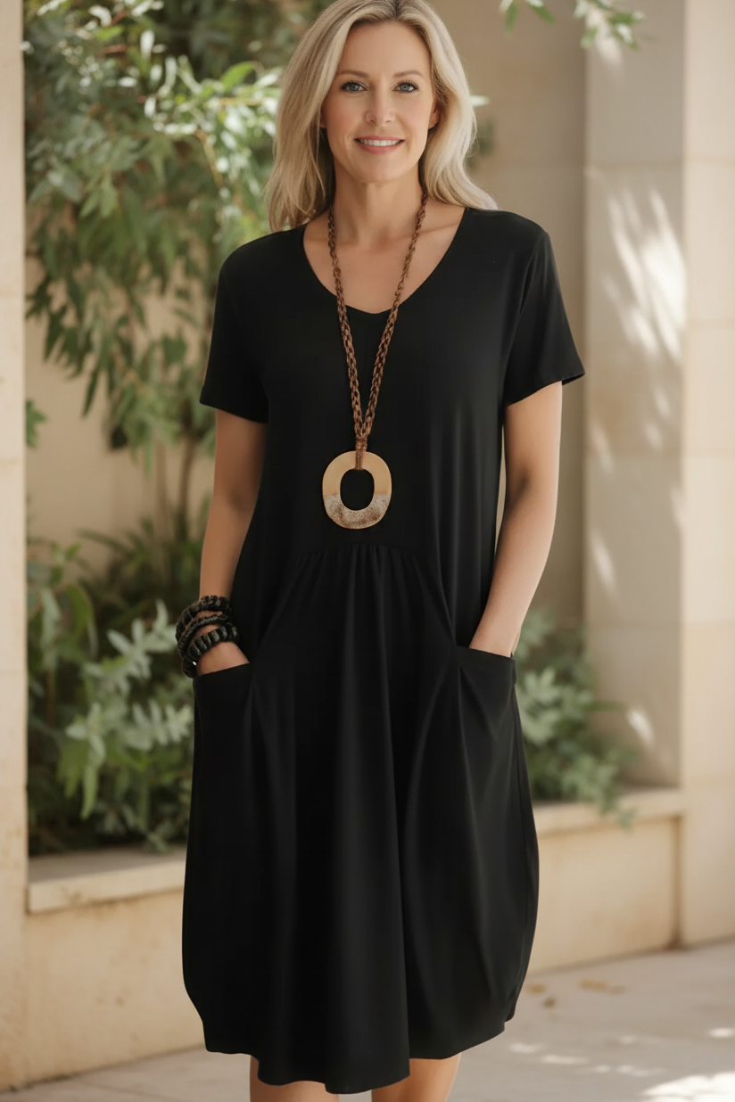 HARLOW - DRESS WITH TUMMY CONTROL