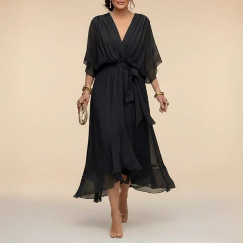 Mónica - Dress with V-neck