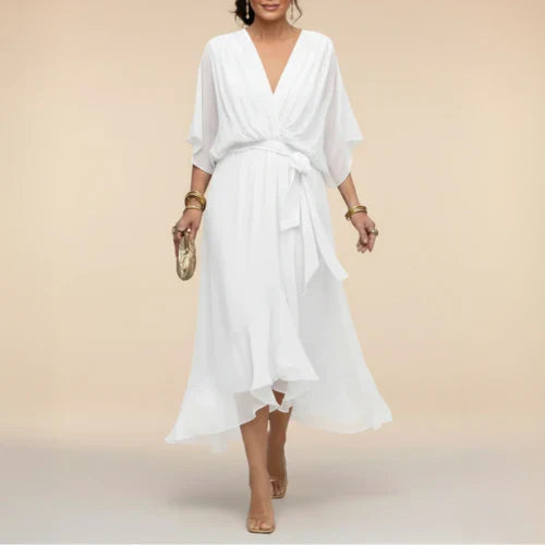 Mónica - Dress with V-neck