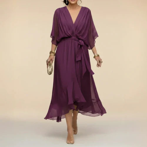 Mónica - Dress with V-neck